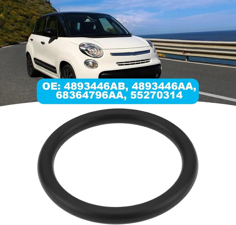 Briny River 2Pcs Car PCV Valve O-Ring 30x3.1mm 4893446AB Compatible with Fiat 500 500L 500X Compatible with Dodge Darts 2012-2017 - Image 2